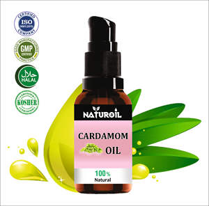 Fabricant en gros d'huile de cardamome 100% naturelle de qualité pharmaceutique d'huile de cardamome en Inde disponible au meilleur prix et à des prix compétitifs - Product Image 1