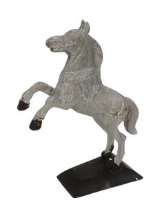 Estátua de cavalo moderna para decoração de mesa