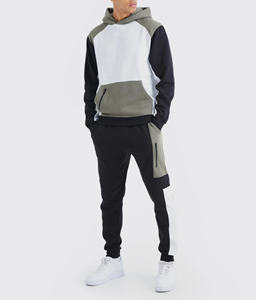 Custom High Quality <b>Men's</b> Active Training <b>Joggers</b> and Hoodies Set Regular <b>Fit</b> Sport Wear for Winter <b>Skinny</b> <b>Fit</b> Tracksuit - Product Image 3