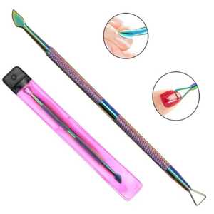 Kits de manucure pour bébé multifonctionnels professionnels en acier inoxydable Coupe-ongles Ciseaux Pince à ongles Pousse-cuticules incurvé - Product Image 6