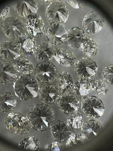 Diamantes sueltos pulidos blancos de corte brillante redondo natural de 3,50mm a 4,60mm excelente corte de la joyería de oro con certificación IGI - Product Image 2