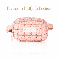 Sac banane compact en nylon haute densité matelassé, ceinture réglable, pour femme, décontracté, pour les trajets quotidiens, commande en gros, usine certifiée BSCI ISO