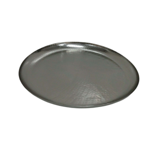 Assiette de service ronde en fer fait à la main couleur or Design classique assiette vaisselle pour Restaurant et fournitures de table personnalisées - Product Image 4