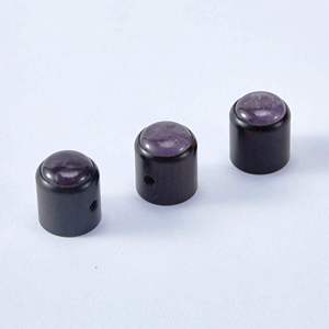 Bouton boule en bakélite rouge avec insert en acier zingué avec taille de forme de couleur personnalisée Fabriqué en Inde Article - Product Image 3