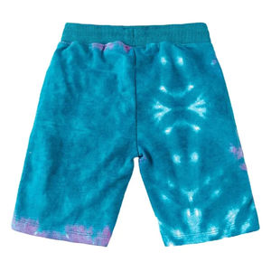 Short Tie Dye pour homme noir 100% coton Short d'été décontracté Tie Dye Meilleur design Short Tie Dye de haute qualité OEM Logo personnalisé - Product Image 2