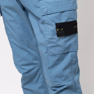 กางเกงคาร์โก้ผ้าย้อมสีพื้นสำหรับผู้ชาย,กางเกงใส่วิ่งเสื้อผ้าและกางเกงใส่ทำงานมีกระเป๋า6ช่องกางเกงคาร์โก้ MOQ ต่ำสำหรับผู้ชาย - Product Image 5