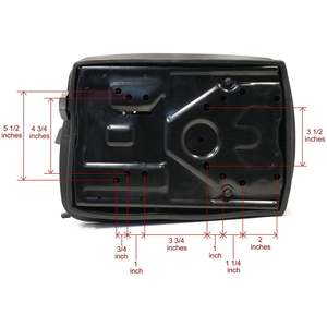 Asiento compacto para tractor con suspensión, para elevador de horquillas, cortacésped y cargador - Product Image 6