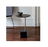 Simple Accent Intérieur Maison Table Basse Canapé Côté Décoratif Industriel En Métal À La Main Table Basse Pour Hôtels De Qualité Supérieure