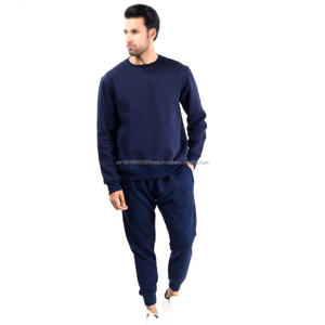 Conjunto de Sudadera y Pantalones Deportivos Unisex de Alta Calidad, Ligeros, con Cuello Redondo, Estampado Personalizado, Chándal de Invierno para Hombre y Mujer - Product Image 3