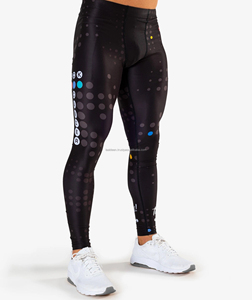 Survêtement de Compression 2 pièces pour homme, ensemble de vêtements de gymnastique Active d'entraînement, de Fitness à manches longues, de marque privée - Product Image 3