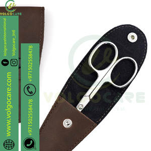 2025 excellente qualité incurvé et arrondi nez cheveux ciseaux pour hommes, 2 PC ensemble ongles cuticule manucure ciseaux cisailles Kit - Product Image 4