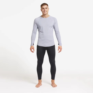 New Men's Rash Guard Vest <b>Surf</b> Shirt Breathable Compression Long Sleeve Sun Protection Clothing - Product Image 5