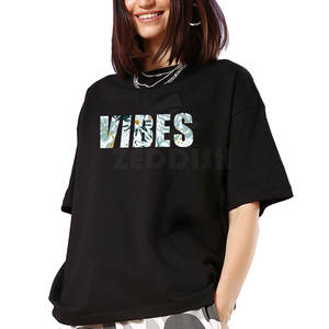 เสื้อยืดลำลองผู้หญิงคุณภาพสูงน้ำหนักเบาและสีตามสั่งสำหรับฤดูร้อน - Product Image 1