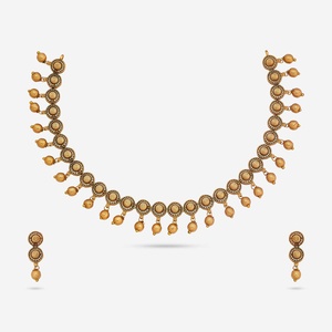 Collar Corto de Aleación de Zinc Estilo Antiguo para Mujer, para Bodas, 191640 - Product Image 1