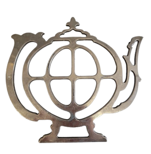 Kettle Shape Aluminum <b>Kitchen</b> Trivets Metal Table <b>Decorative</b> & <b>Accessories</b> for <b>kitchen</b> Use Trending Trivets - Product Image 1