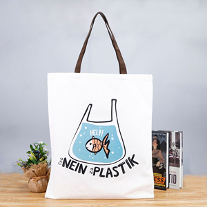 Sacs de courses en toile de coton 100% réutilisables et écologiques, marque COTTON VOYAGE, motif géométrique, bandoulière, logo et étiquette personnalisés - Product Image 6