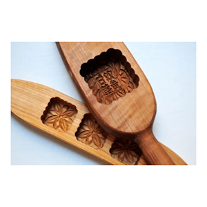 Festival de mediados de Otoño de madera Mooncake molde galletas molde 3D flor Fondant Mooncake molde para hornear herramientas moldes de jabón hechos a mano - Product Image 3