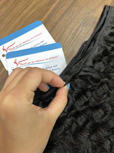 Paquetes de cabello crudo de tendencia 2025, extensiones de cabello de onda profunda, cabello alineado con cutícula, sin desprendimiento, sin enredos, envío directo al por mayor - Product Image 6