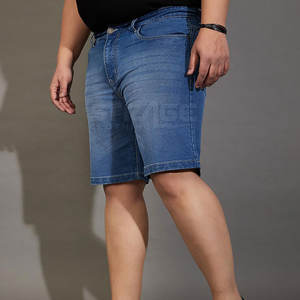 Prix raisonnable, vente chaude, nouveau stock, shorts en jean décontractés pour hommes, 100% coton, écologiques, personnalisables, confortables à porter - Product Image 4