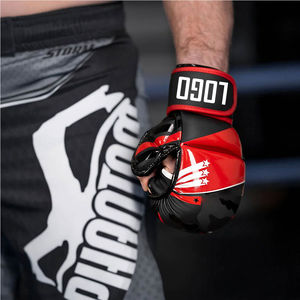 Gants de boxe en cuir durable personnalisés en gros avec poignet Meilleures ventes Gants MMA personnalisés Conception OEM - Product Image 6