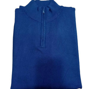 100% Cotton Men's Premium Athletic Crewneck Sweatshirt <b>Jumper</b> Half Zip Winter Quality Stand Sweatshirt Athletic Premium Cotton - Product Image 6