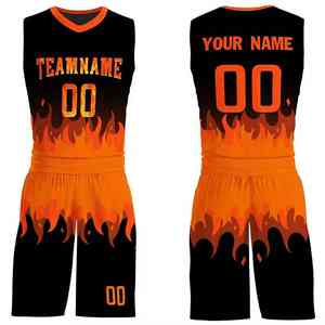 2025 uniforme de basket-ball de vêtements de sport respirants légers personnalisés pour hommes ensembles avec un nouveau design extérieur - Product Image 4