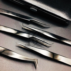 Emballage durable de qualité supérieure pour pince à épiler tapis vison noir bel étui magnétique pour Extensions de cils pince à épiler - Product Image 5