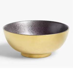 Tazón para servir de chocolate con diseño elegante de diseño de hojas elegantes 2025 - Product Image 3