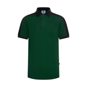 Camisa de Golf para Hombre, Tejida, Transpirable, Diseño Personalizado de Fábrica, Algodón y Poliéster - Product Image 2