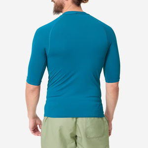 ชุดป้องกันผดผื่นแห้งเร็วสำหรับผู้ชายใช้ออกกำลังกายในยิมและวิ่งดีไซน์แบบถัก - Product Image 5