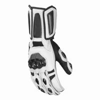 Fabricante directo de fábrica Calidad profesional Personalizar logotipo y diseño Cuero de cabra Guantes de moto totalmente personalizables