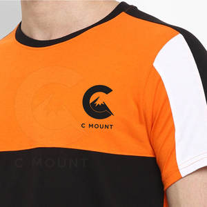 Camisetas de algodón 100% de manga corta para adultos con diseño de logotipo personalizado con patrón sólido Servicio OEM Venta en línea de verano - Product Image 6