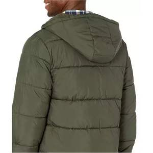 Plus Size Jackets Long Sleeve Oversize Padding Winter <b>Coat</b> Puffer Jacket for Men Brown Color Puffer Jacket <b>Bubble</b> - Product Image 5