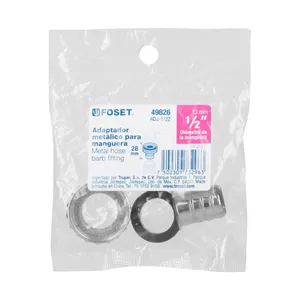 12 unità 1/2 'connettore rapido acqua da giardino adattatori in plastica metallo per tubo da giardino Foset irrigazione in scatola - Product Image 4