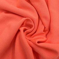 Orange Confortable Oiseaux Oeil Maille Tissu 100% Polyester Tricoté Sécurité T-shirts et Sacs avec Respirant Stretch Design"