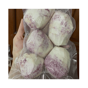 La mejor opción para la venta al por mayor de taro congelado en cubos, dados, rodajas, tiras cortadas a la mitad, procedente de Vietnam. - Product Image 4