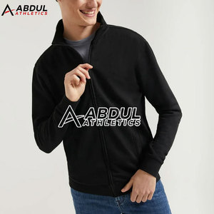 Sudadera con cremallera mezclada de algodón de alta calidad Ajuste cómodo para la sudadera de atuendo diario - Product Image 1