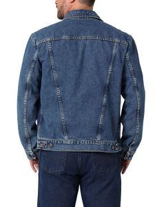 Wholesale OEM Custom Logo <b>Men's</b> Denim <b>Jean</b> Jacket Casual Outwear Jacket Denim Button up Oversize Denim Jacket <b>for</b> <b>Men</b> 2025 - Product Image 4