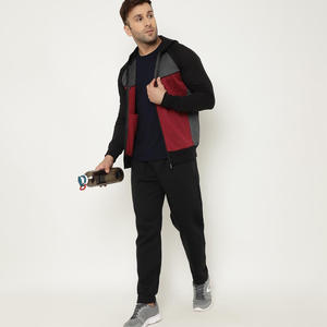 Sudadera con Capucha Ligera Personalizada 100% Algodón para Hombre, Sudadera con Cremallera Lisa Teñida, Ropa Casual de Invierno OEM, Sudadera Lisa Teñida para Hombre - Product Image 6