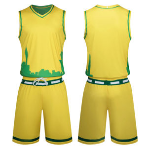 Conjunto de uniforme de baloncesto reversible para hombre, camiseta de talla grande con sublimación, ropa de baloncesto para adultos - Product Image 3