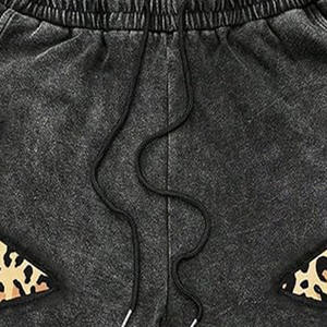 Pantalones cortos deportivos negros transpirables ligeros de 5 pulgadas para hombre - Product Image 2