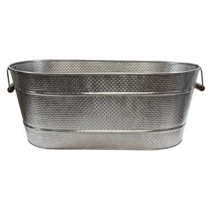 Wholesaler Ice <b>Bucket</b> Galvanized Metal <b>Drink</b> Wine Cooler With Rope Handle for Parties Clubs Bar ware Ice <b>Buckets</b> - Product Image 5