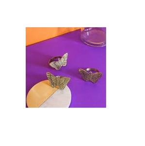 Solid Brass Napkin Ring Latest Mini Bee Design Silver Coating 100% Real Brass Napkin Ring for Wholesale Price - Product Image 6