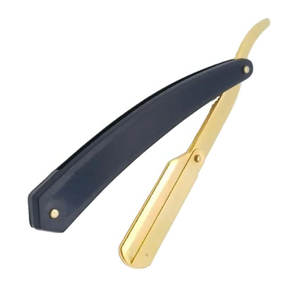 Precio de fábrica, nuevas maquinillas de afeitar profesionales para peluquero, borde de corte de pelo, Color negro, tornillo recubierto de oro fijo, servicio OEM - Product Image 5