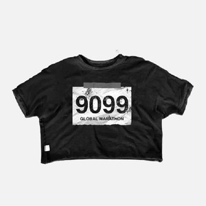 เสื้อยืดครอปทรงหลวมไร้รอยต่อสำหรับผู้ชายและผู้หญิงเสื้อครอปเข้ารูปแนวฮิปฮอปโอเวอร์ไซส์ - Product Image 6