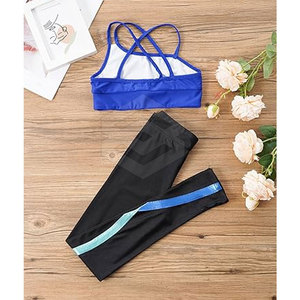 Sujetador deportivo ligero para mujer, ropa deportiva con logotipo personalizado, ropa deportiva para Fitness, Yoga, ropa deportiva, sujetador, mallas, conjunto de Yoga para gimnasio - Product Image 6