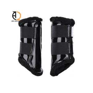 Botas de Protección para Caballos, Ajustables, Protectores de Patas para Caballos, Botas de Protección contra Esparadras - Product Image 5