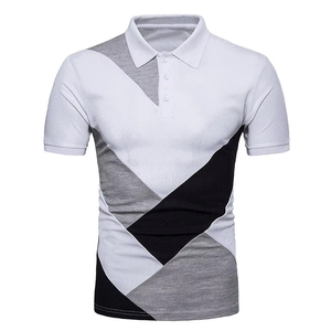 Camiseta de Alta Calidad para Hombre, Talla Grande, Algodón/Poliéster, Transpirable, Informal de Verano, Colores Personalizados, Logotipo, Manga Corta, 180g - Product Image 1