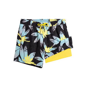 Nuevos pantalones cortos básicos de malla de playa de poliéster para Fitness, pantalones cortos con estampado personalizado para hombres, pantalones cortos para correr - Product Image 5