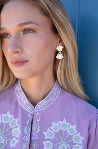 ชุดเดรสยาวแขนยาวลายดอกไม้เซ็กซี่ปักลายดอกไม้ยูครีเนียชุดเดรสยาวผ่าข้างคอวีแบบพิเศษ - Product Image 4